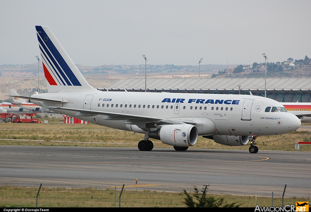 F-GUGN - Airbus A318-111 - Air France