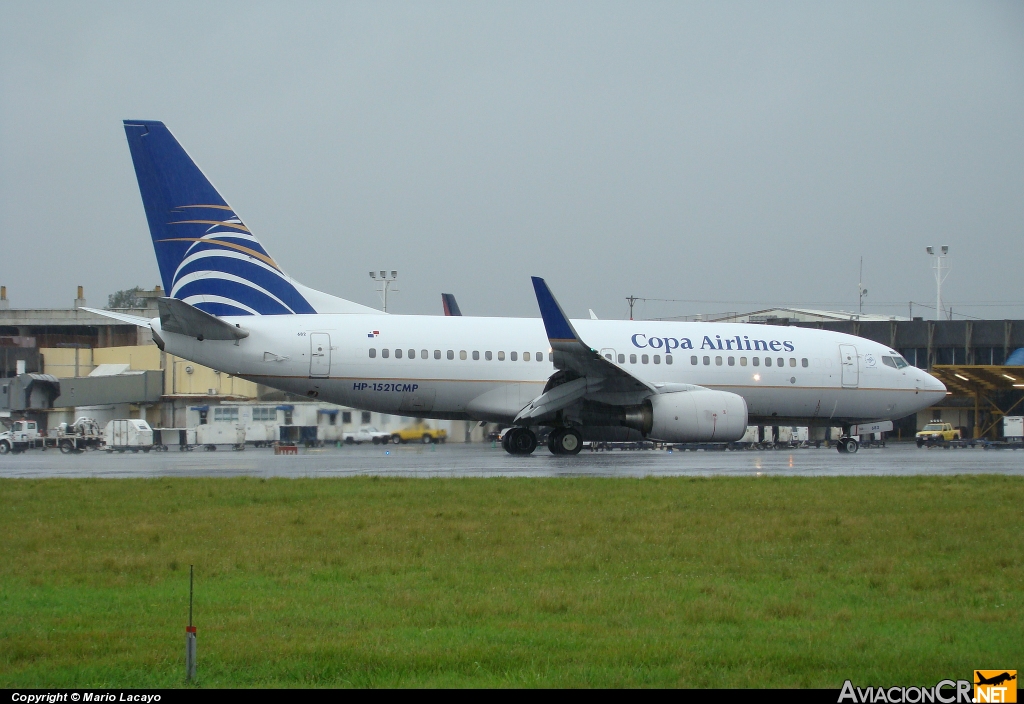 HP-1521CMP - Boeing 737-7V3 - Copa Airlines