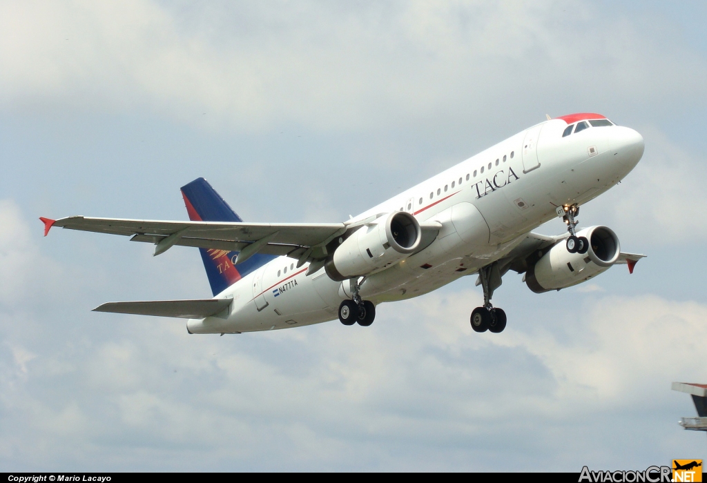 N477TA - Airbus A319-132 - TACA