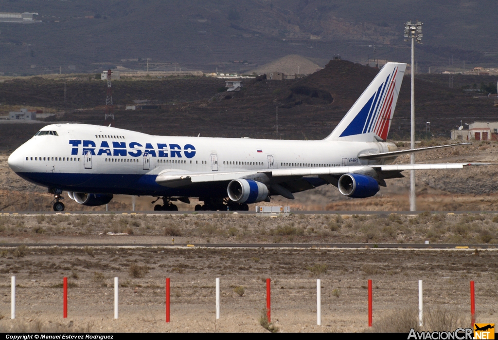 VP-BPX - Boeing 747-267B - Transaero Airlines