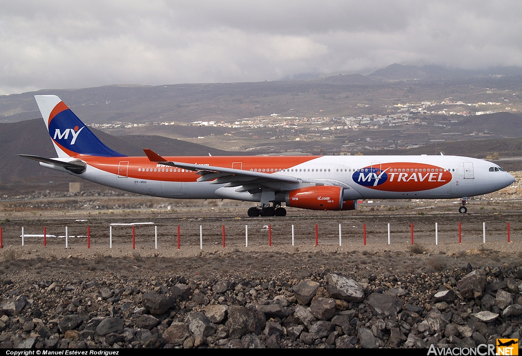 OY-VKH - Airbus A330-343X - My Travel Airways