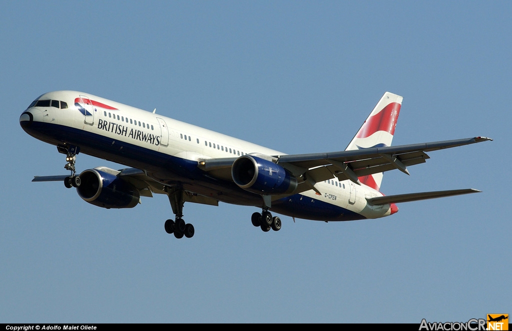 G-CPEN - Boeing 757-236 - British Airways