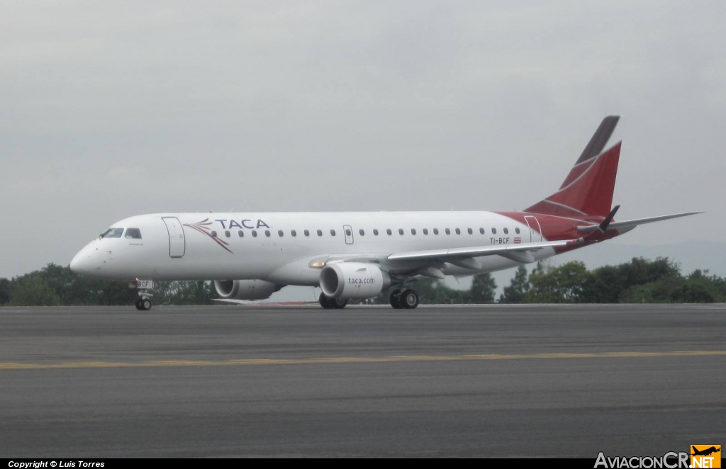 TI-BCF - Embraer 190-100IGW - TACA International Airlines