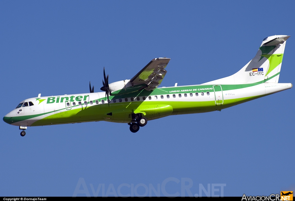 EC-IYC - ATR 72-212A - Binter Canarias