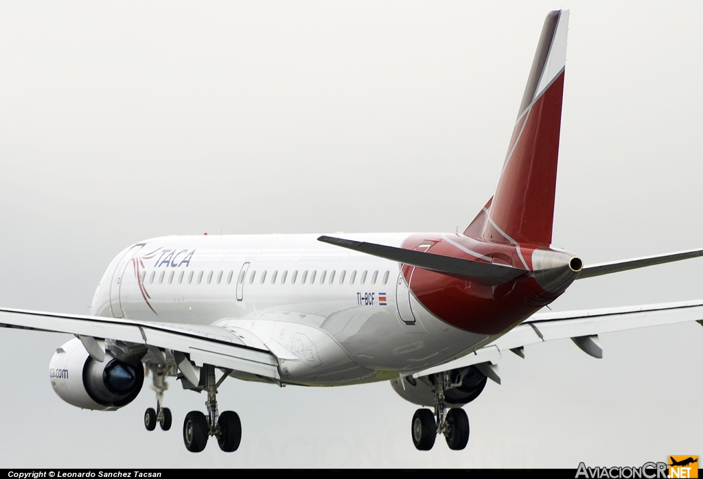 TI-BCF - Embraer 190-100IGW - TACA International Airlines
