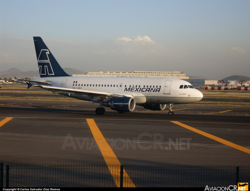 XA-UBX - Airbus A318-111 - Mexicana