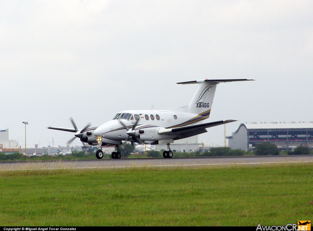 XA-AGG - Beechcraft F90 King Air - Privado ( Jet Combustibles S.A. de C.V. )