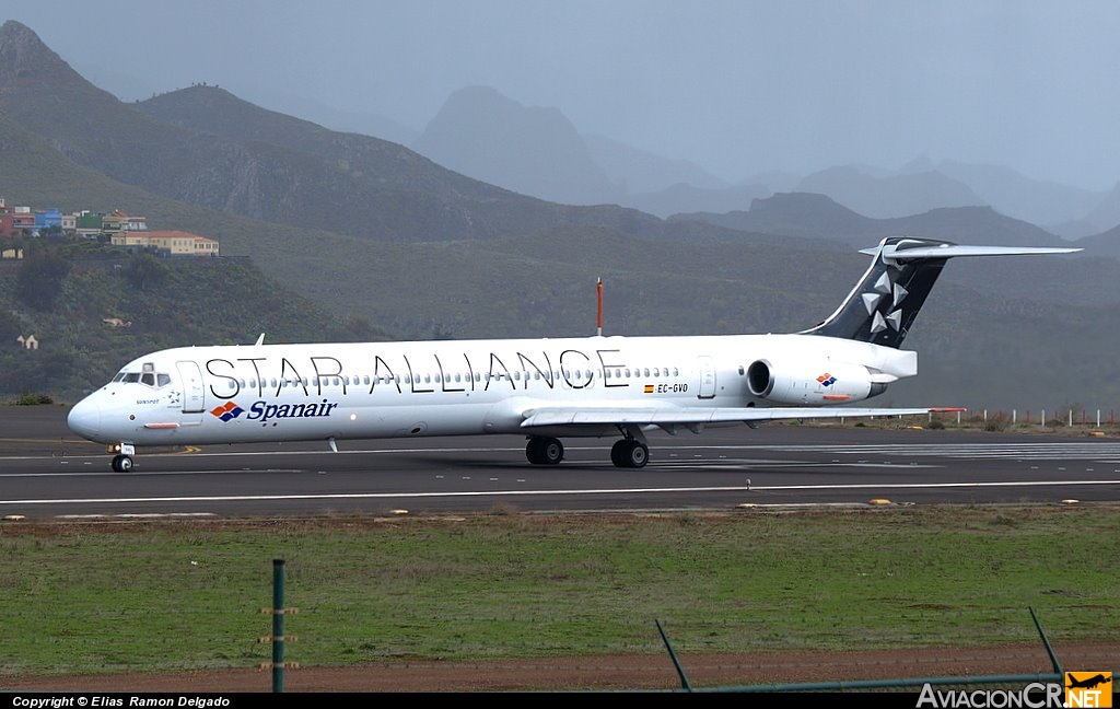 EC-GVO - McDonnell Douglas MD-83 - Spanair