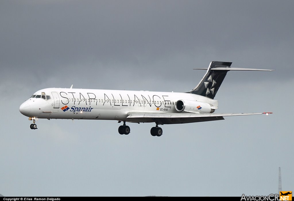 EC-KHA - McDonnell Douglas MD-87 (DC-9-87) - Spanair
