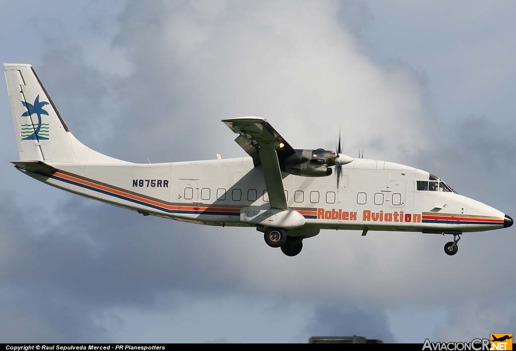 N875RR - Shorts 360-300 - Roblex Aviation