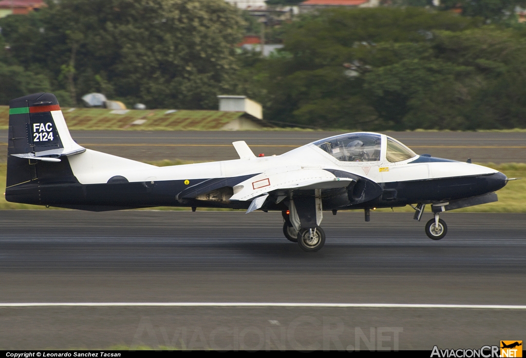 FAC2124 - Cessna T-37B Tweety Bird - Fuerza Aérea Colombiana