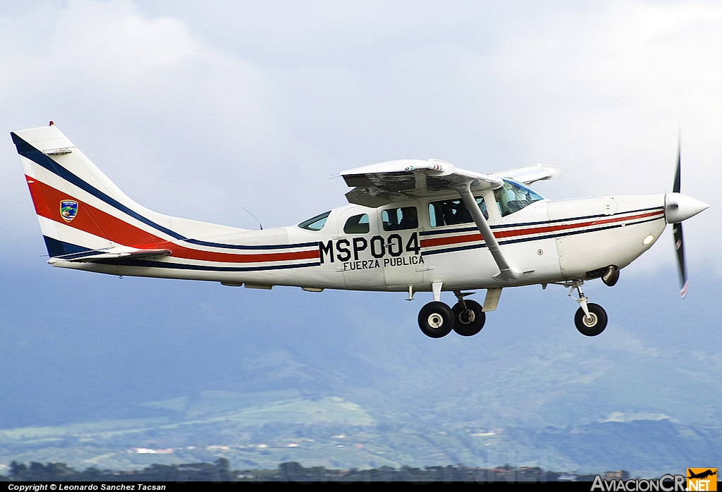 MSP004 - Cessna U206G/Soloy Turbine 206 - Ministerio de Seguridad Pública - Costa Rica