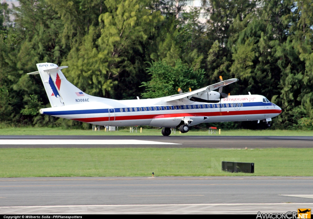 N308AE - ATR 72-212 - American Eagle