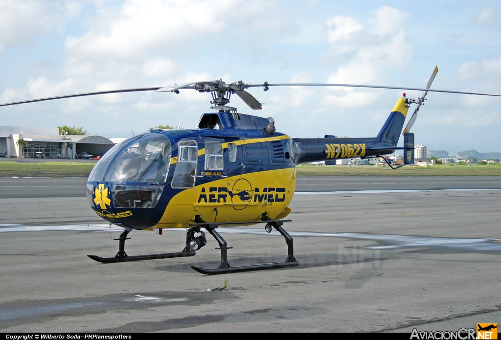 N7062X - Messerschmitt   BO105S - AEROMED