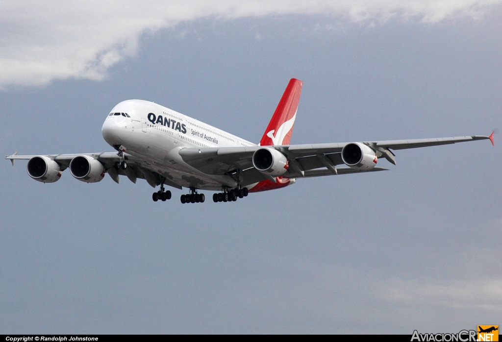 VH-OQA - Airbus A380-842 - Qantas