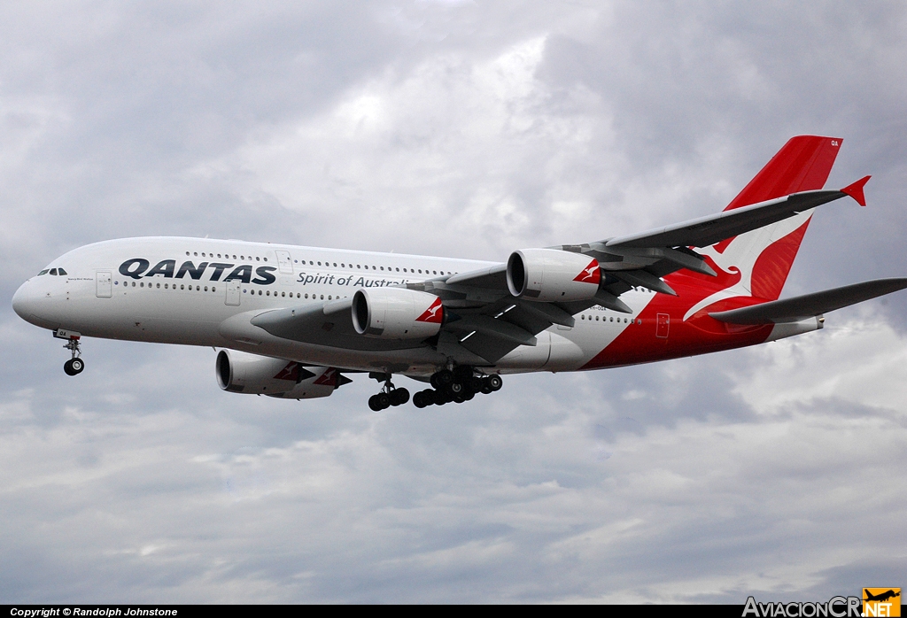 VH-OQA - Airbus A380-842 - Qantas