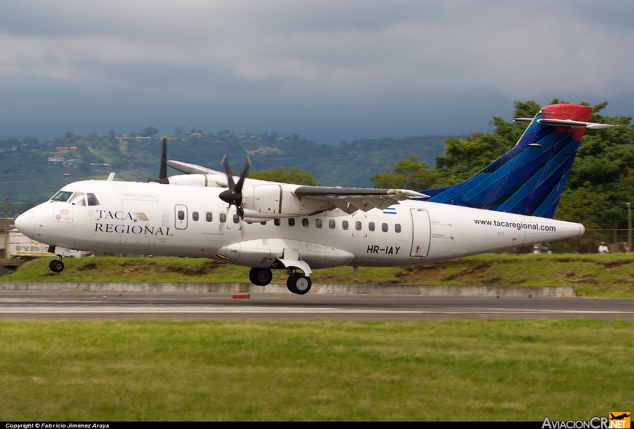 HR-IAY - Aerospatiale ATR-42 - TACA Regional