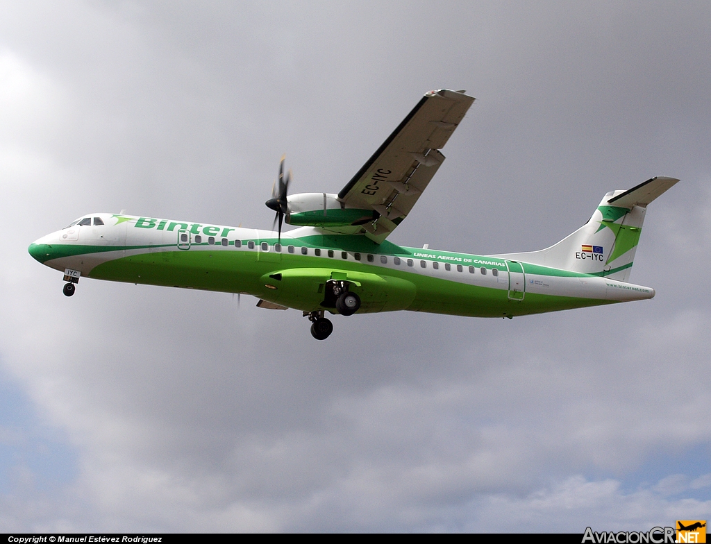 EC-IYC - ATR 72-212A - Binter Canarias