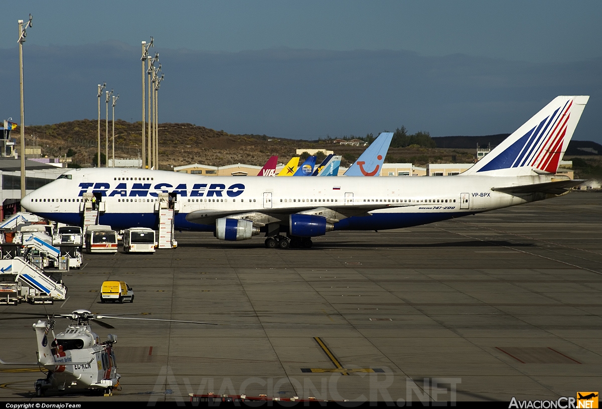 VP-BPX - Boeing 747-267B - Transaero Airlines