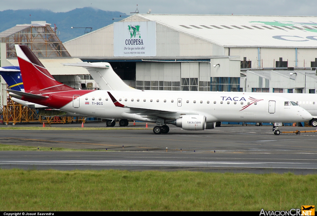 TI-BCG - Embraer 190-100IGW - TACA International Airlines