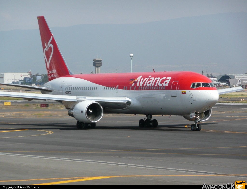 N728CG - Boeing 767-283/ER - Avianca Colombia