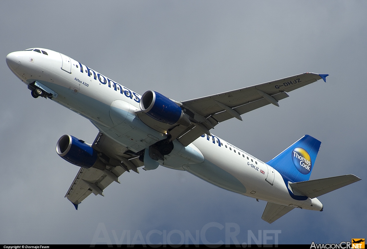 G-DHJZ - Airbus A320-214 - Thomas Cook