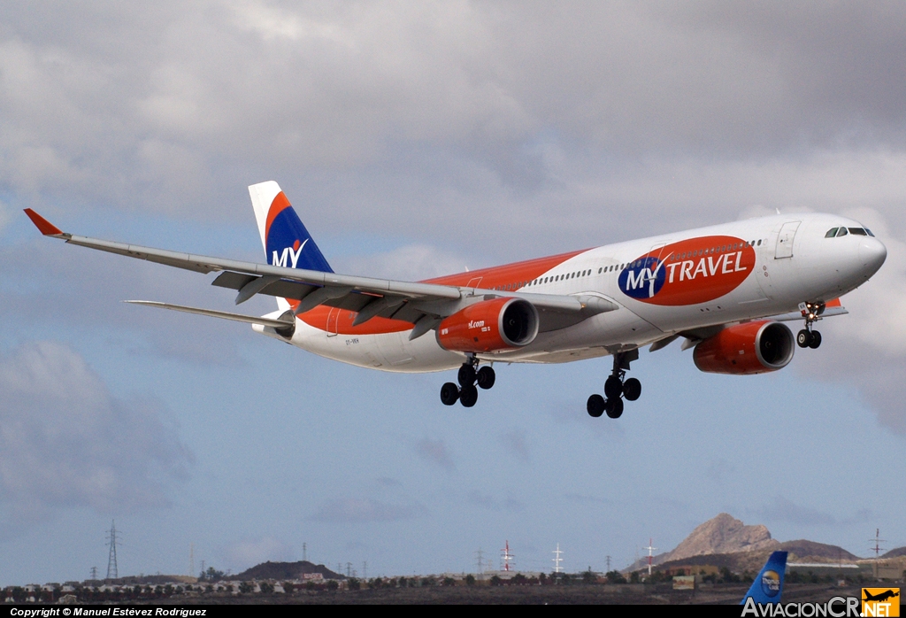 OY-VKH - Airbus A330-343X - My Travel Airways