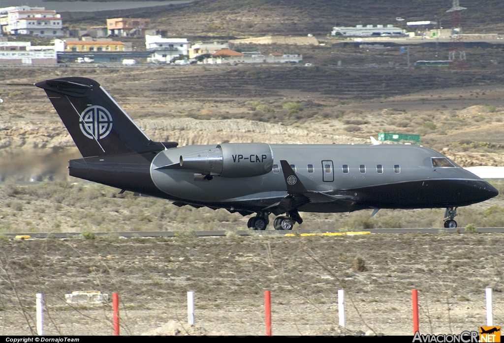 VP-CAP - Canadair CL-600-2B16 Challenger 604 - Desconocida