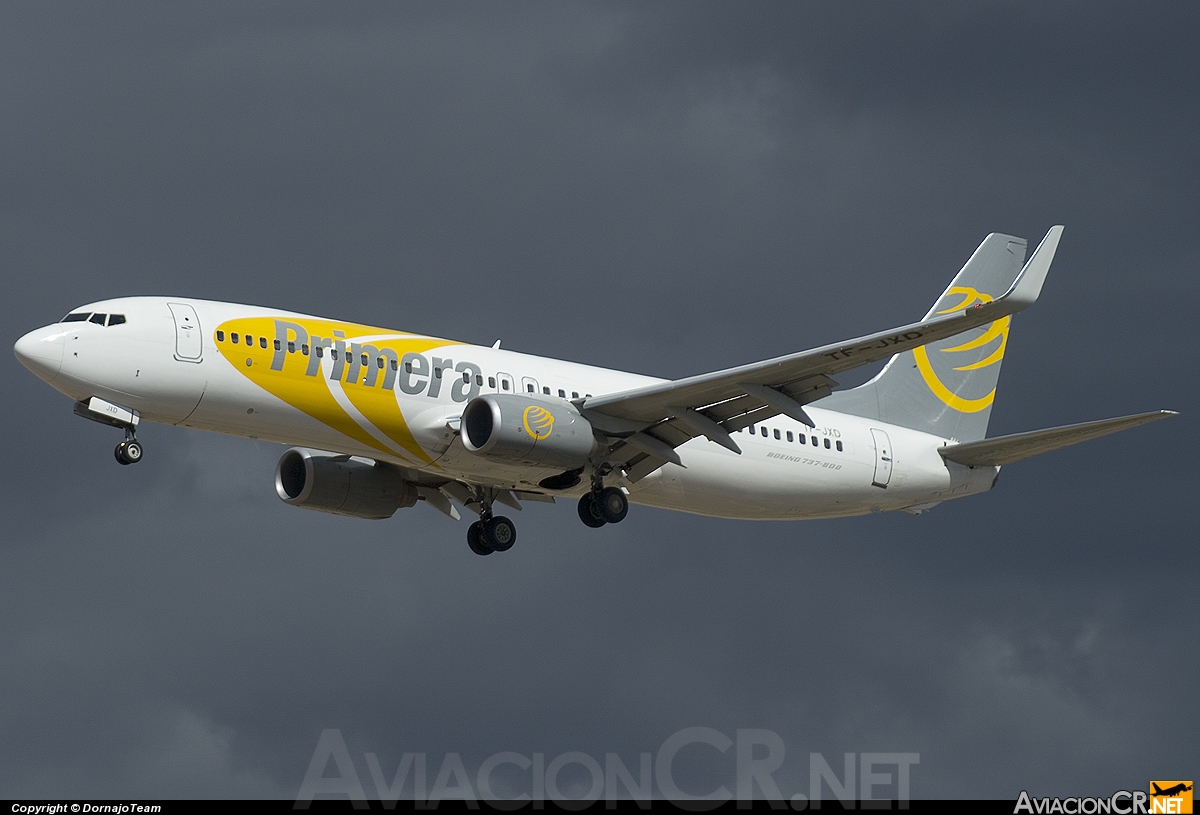 TF-JXD - Boeing 737-8Q8 - JetX (Primera)