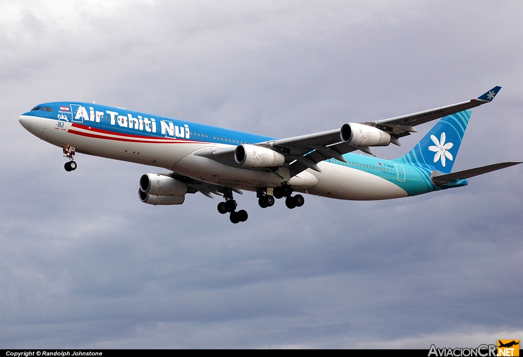 F-OSUN - Airbus A340-313X - Air Tahiti Nui