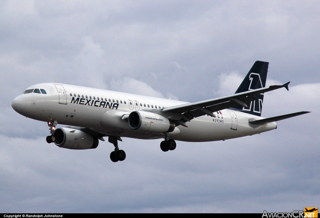 N292MX - Airbus A320-231 - Mexicana
