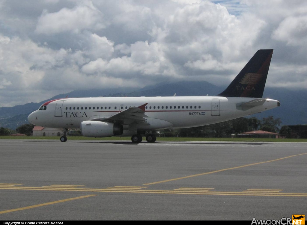 N477TA - Airbus A319-132 - TACA