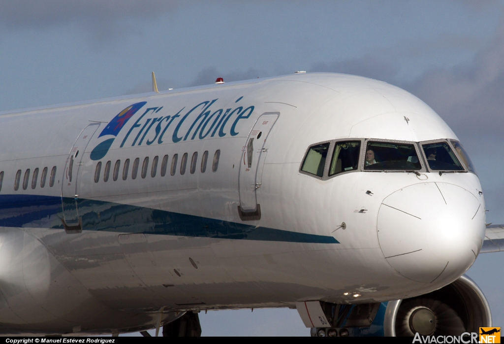 G-OOBJ - Boeing 757-2B7 - First Choice Airways