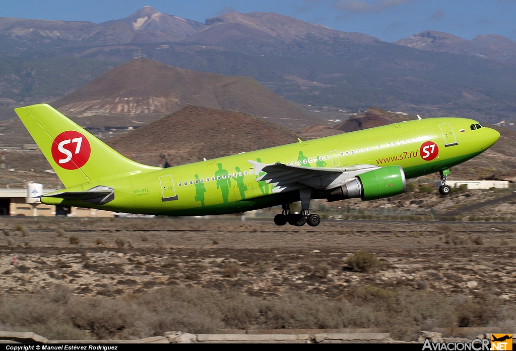 VP-BTL - Airbus A310-204 - S7 - Siberia Airlines