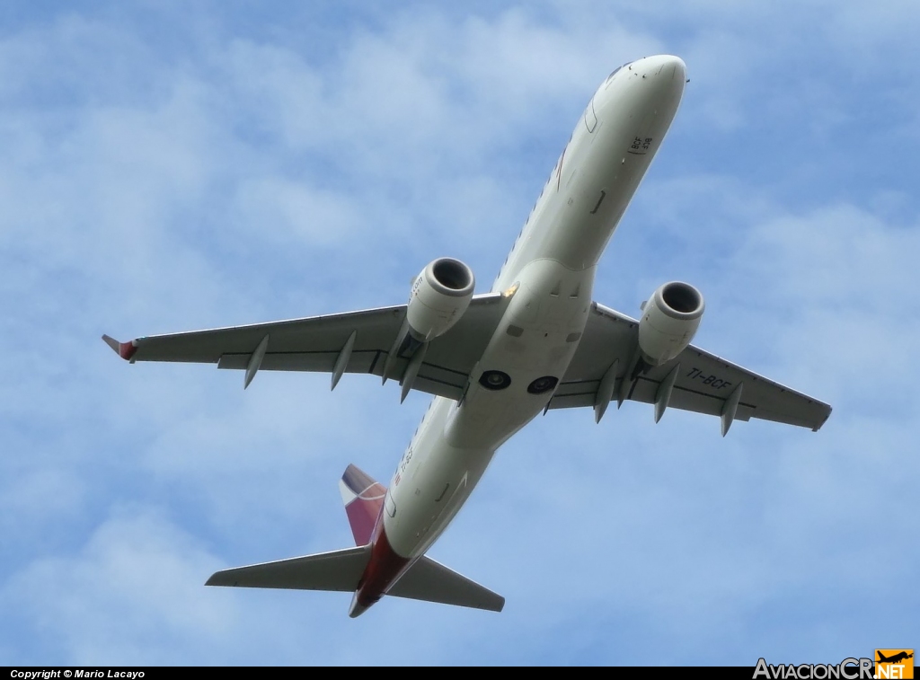TI-BCF - Embraer 190-100IGW - TACA International Airlines