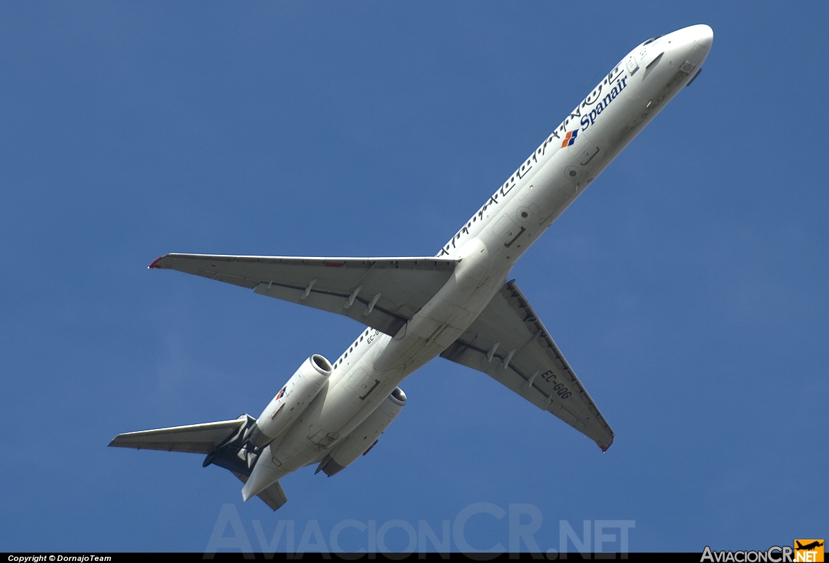 EC-GQG - McDonnell Douglas MD-83 (DC-9-83) - Spanair