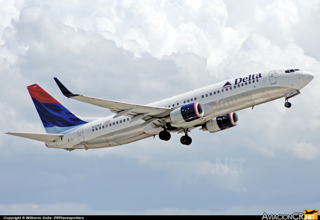 N3767 - Boeing 737-832 - Delta Airlines