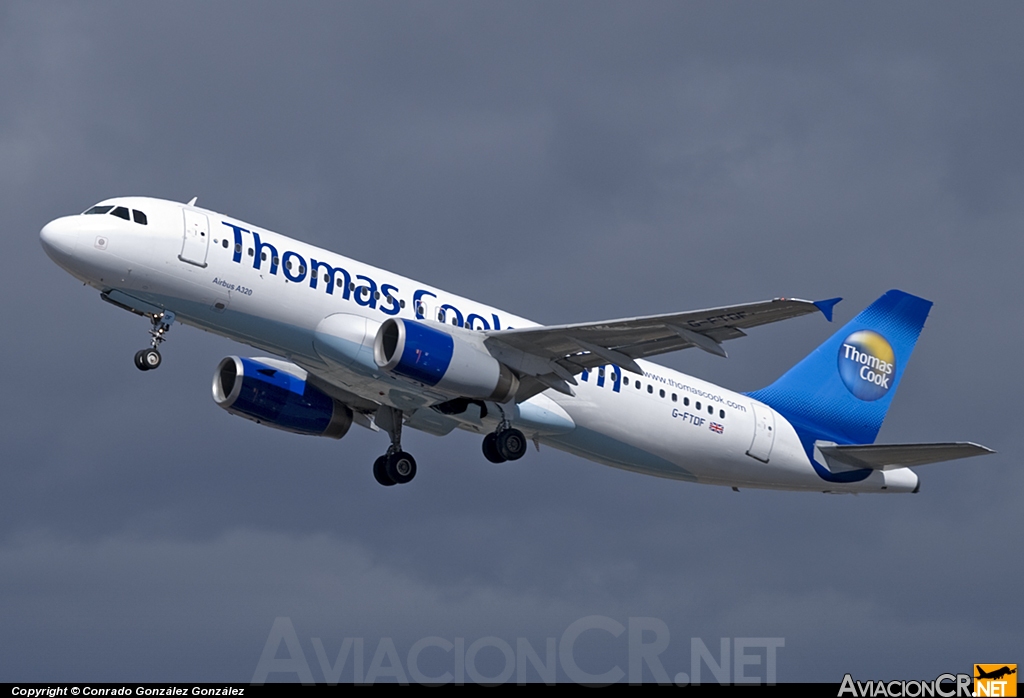 G-FTDF - Airbus A320-231 - Thomas Cook