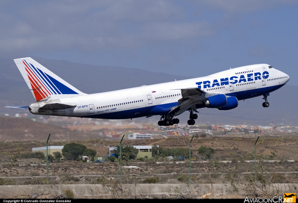 VP-BPX - Boeing 747-267B - Transaero Airlines