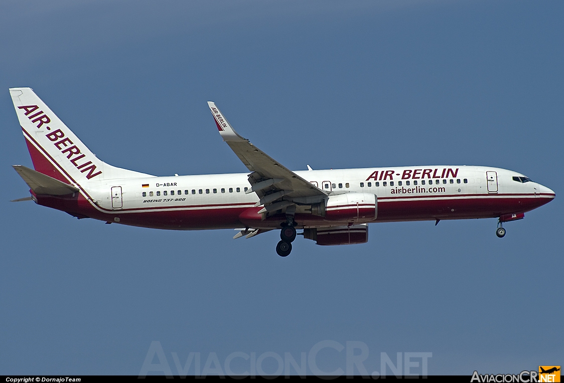 D-ABAR - Boeing 737-86J - Air Berlin