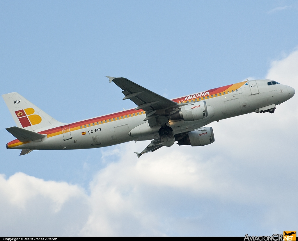 EC-FQY - Airbus A320-211 - Iberia