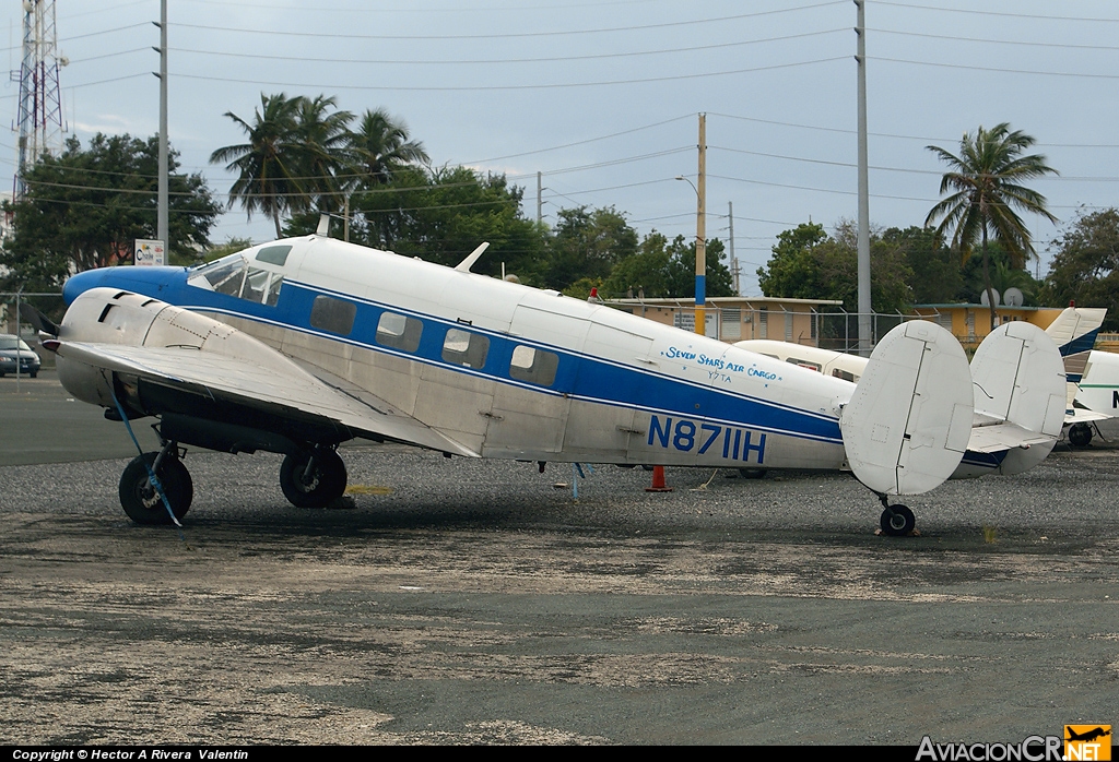 N8711H - Beech E18S - Seven Stars Air Cargo