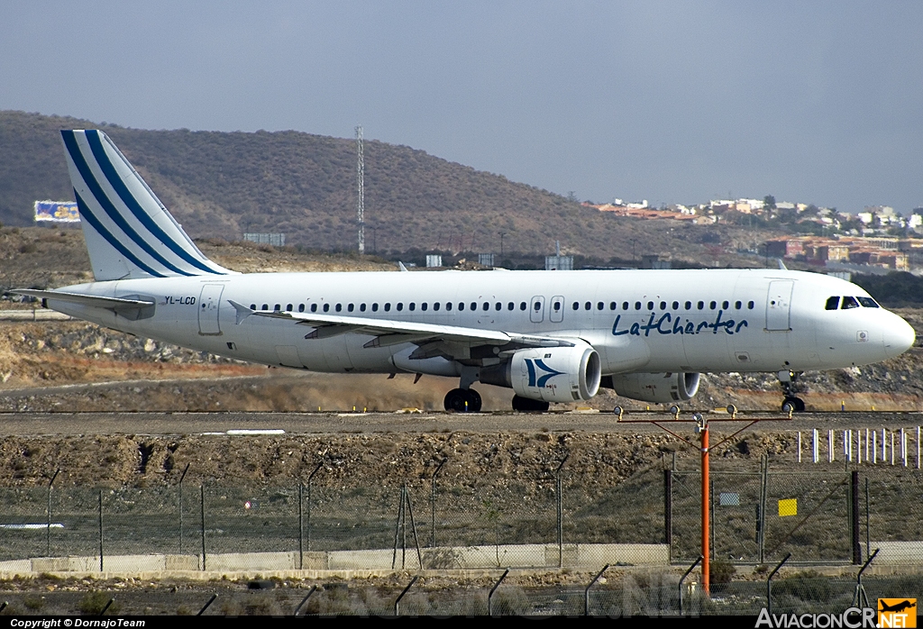 YL-LCD - Airbus A320-211 - LatCharter Airlines
