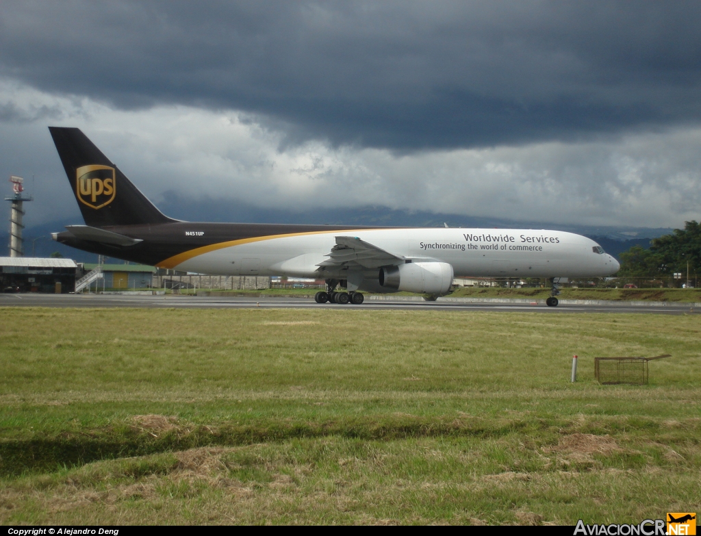 N451UP - Boeing 757-24APF - UPS - United Parcel Service