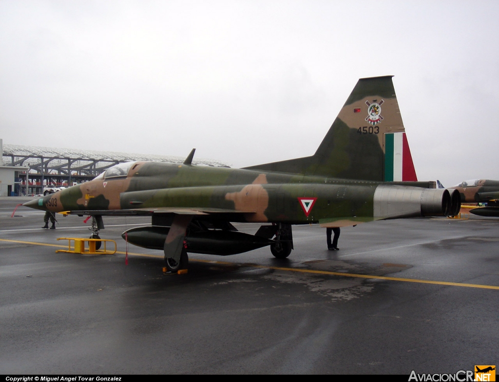 4503 - Northrop F-5E Tiger II - Fuerza Aerea Mexicana FAM
