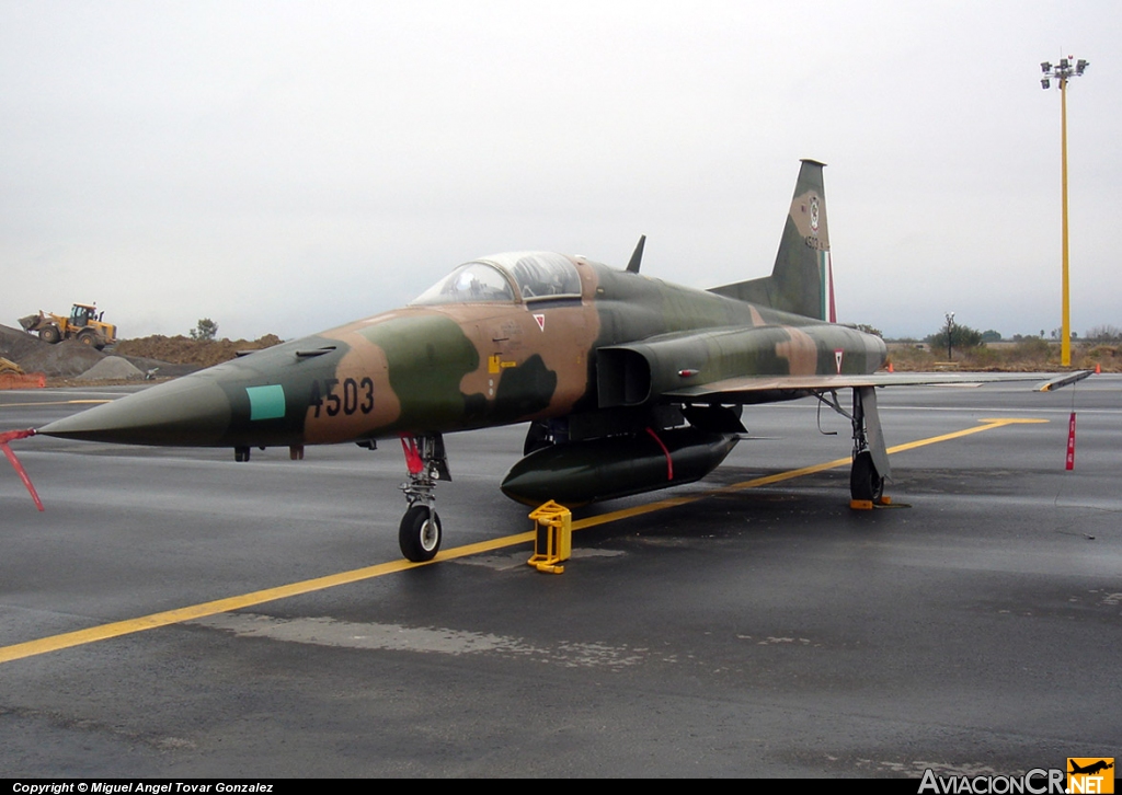 4503 - Northrop F-5E Tiger II - Fuerza Aerea Mexicana FAM