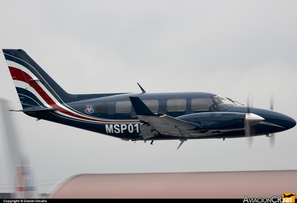 MSP019 - Piper PA-31-350 Navajo Panther - Ministerio de Seguridad Pública - Costa Rica