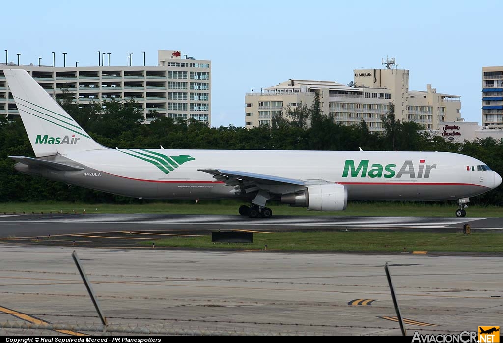 N420LA - Boeing 767-316F/ER - Mas Air