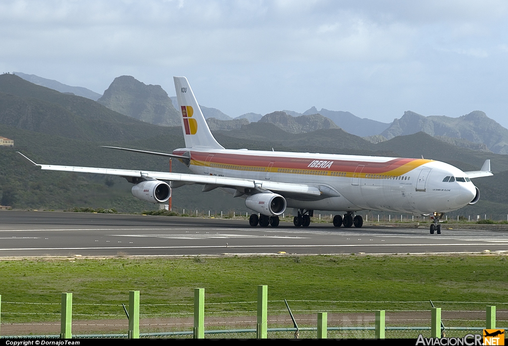 EC-KOU - Airbus A340-313 - Iberia