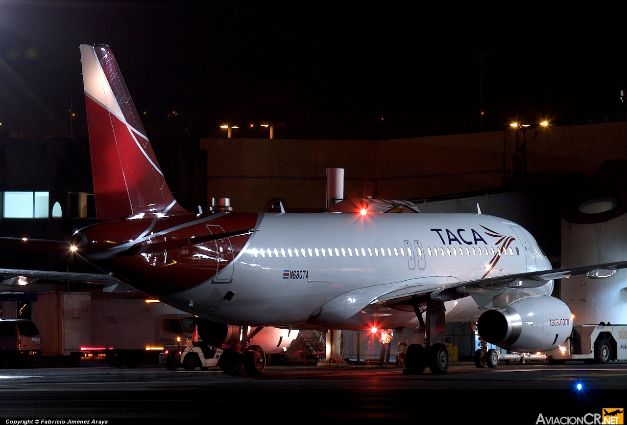 N680TA - Airbus A320-233 - TACA